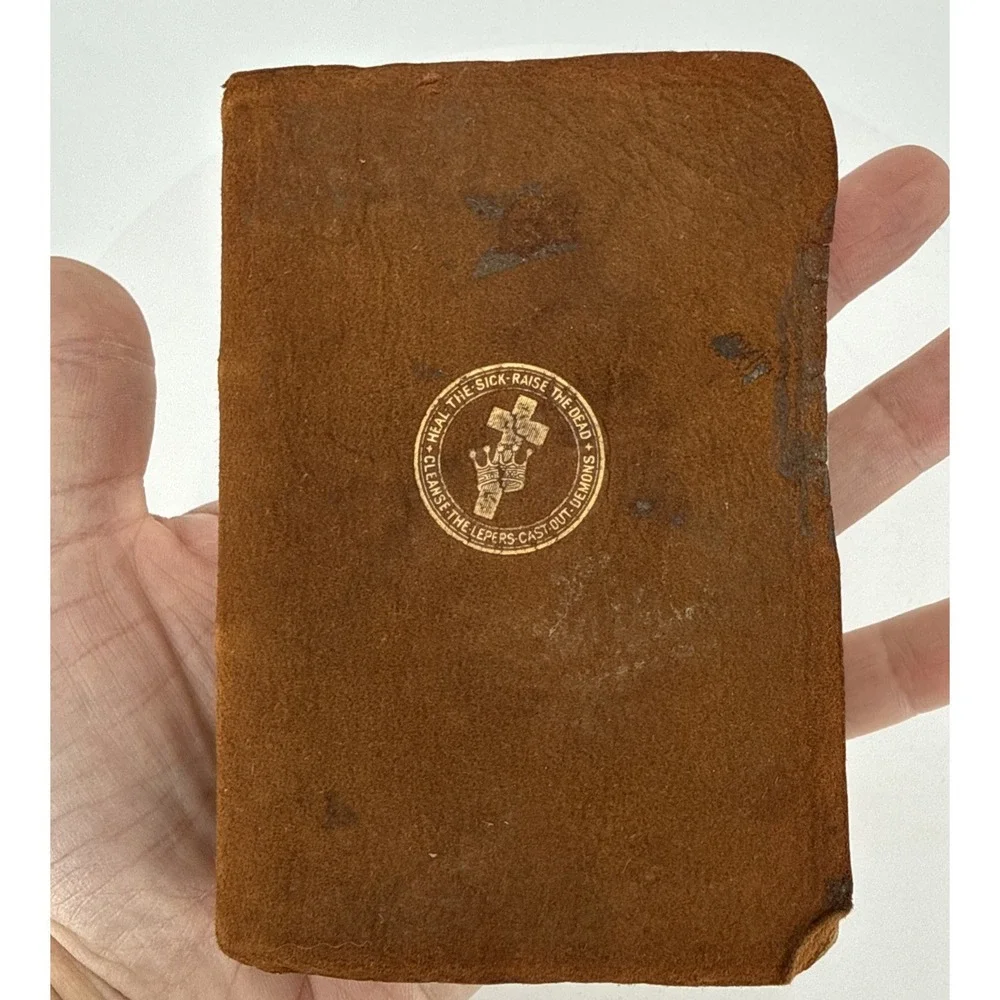 Science and Health with Key to the Scriptures Mary Baker Eddy 1917 Brown Leather